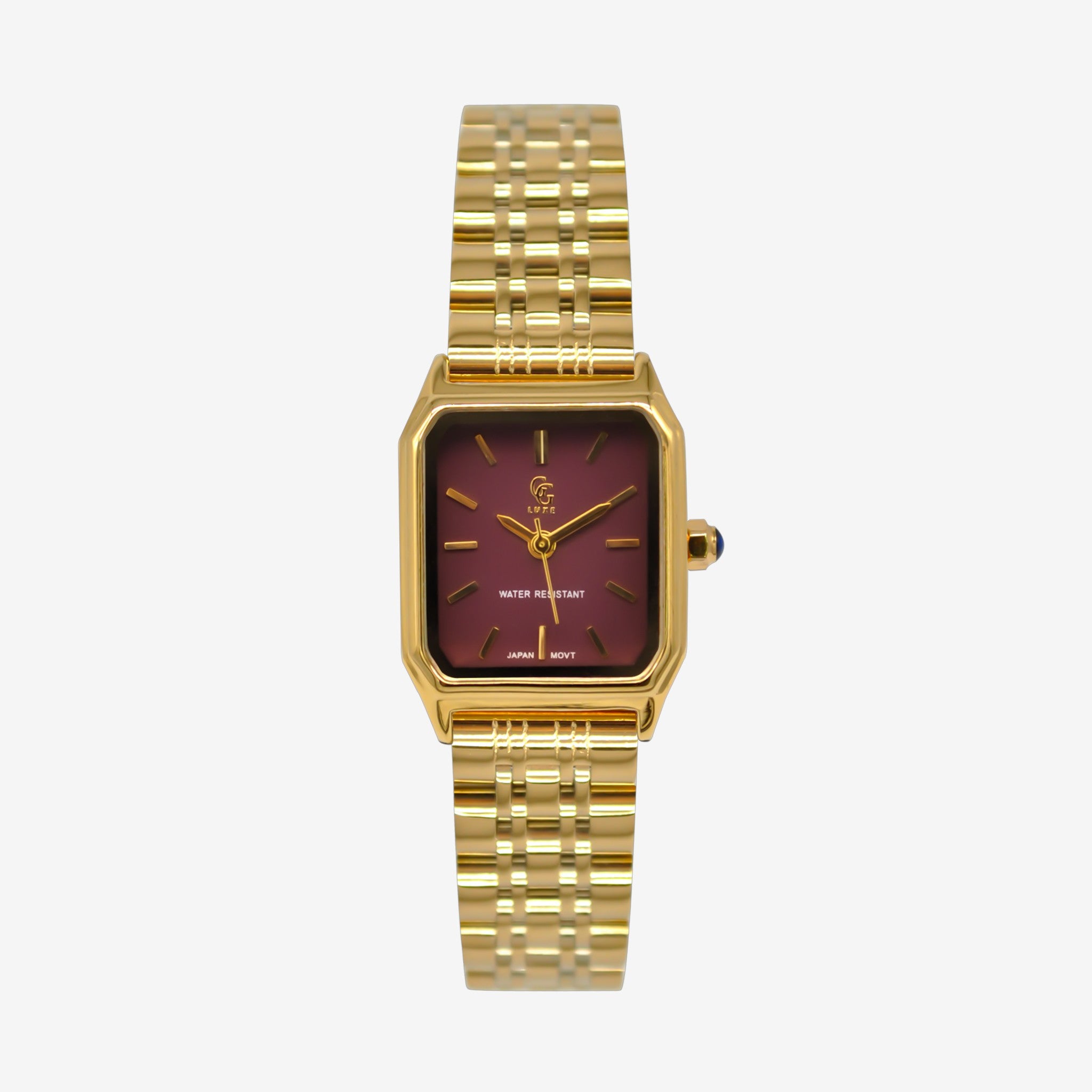 Montre Clémence | Dorée - Bordeaux