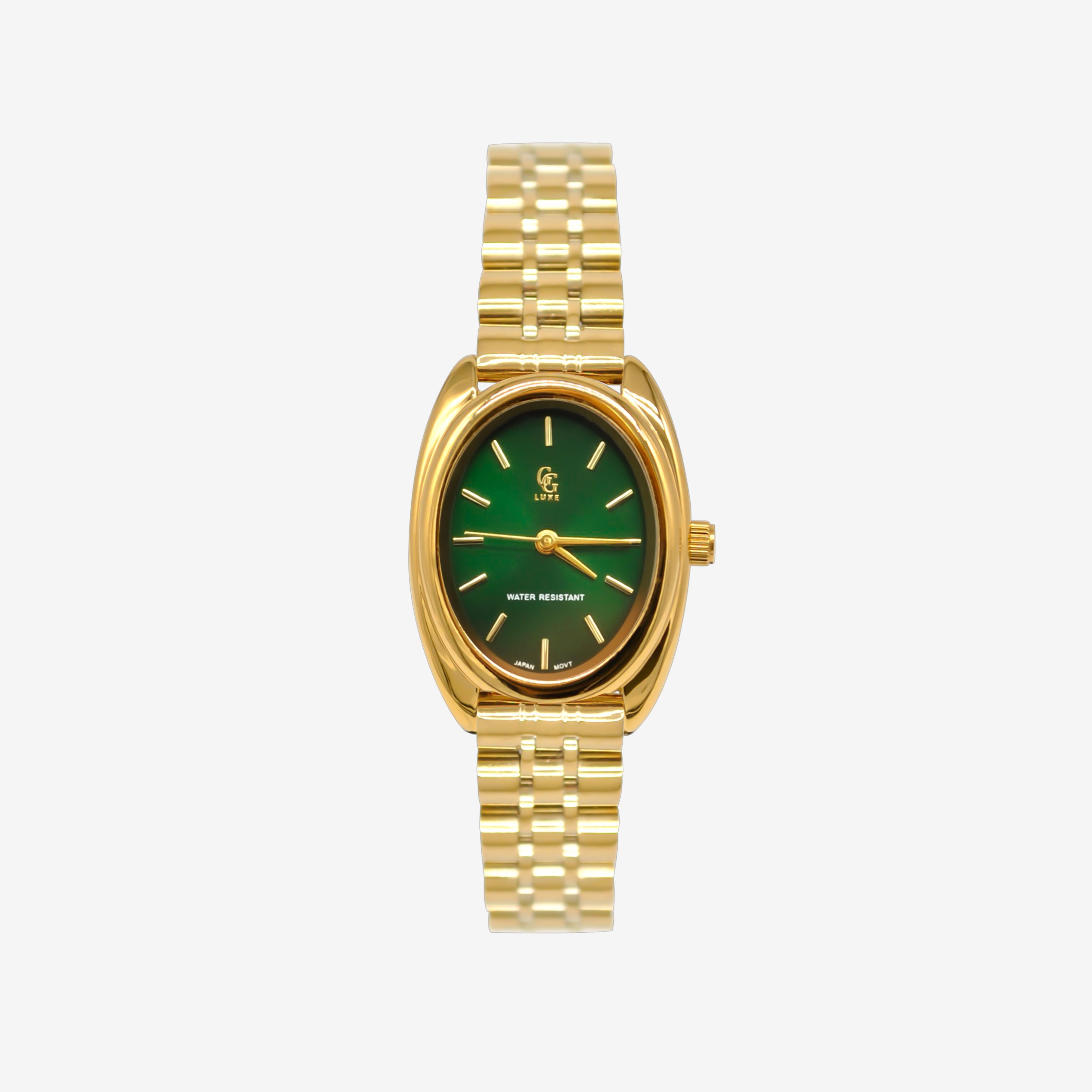 Montre Cory | Dorée-Verte