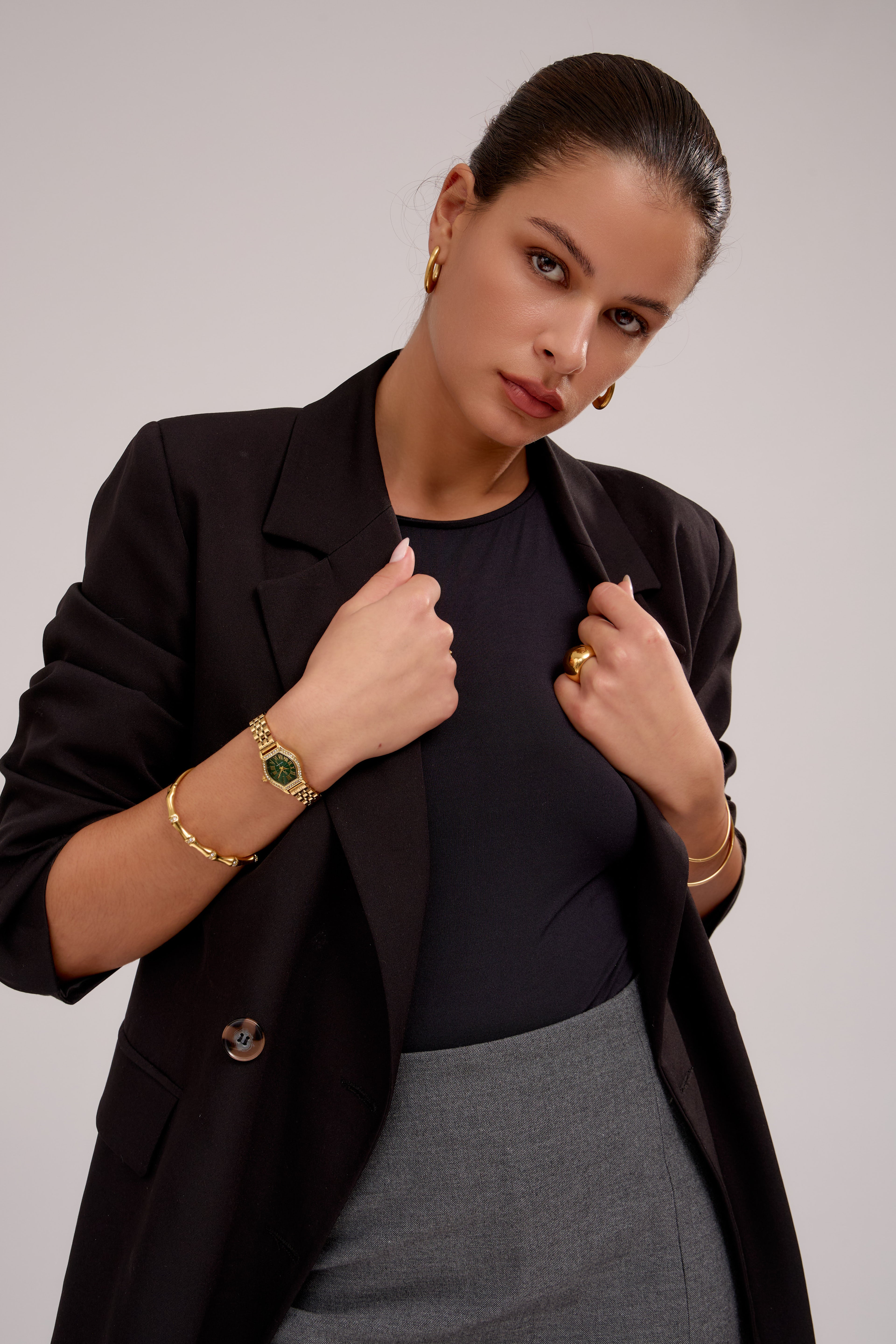 Montre Gisèle | émeraude