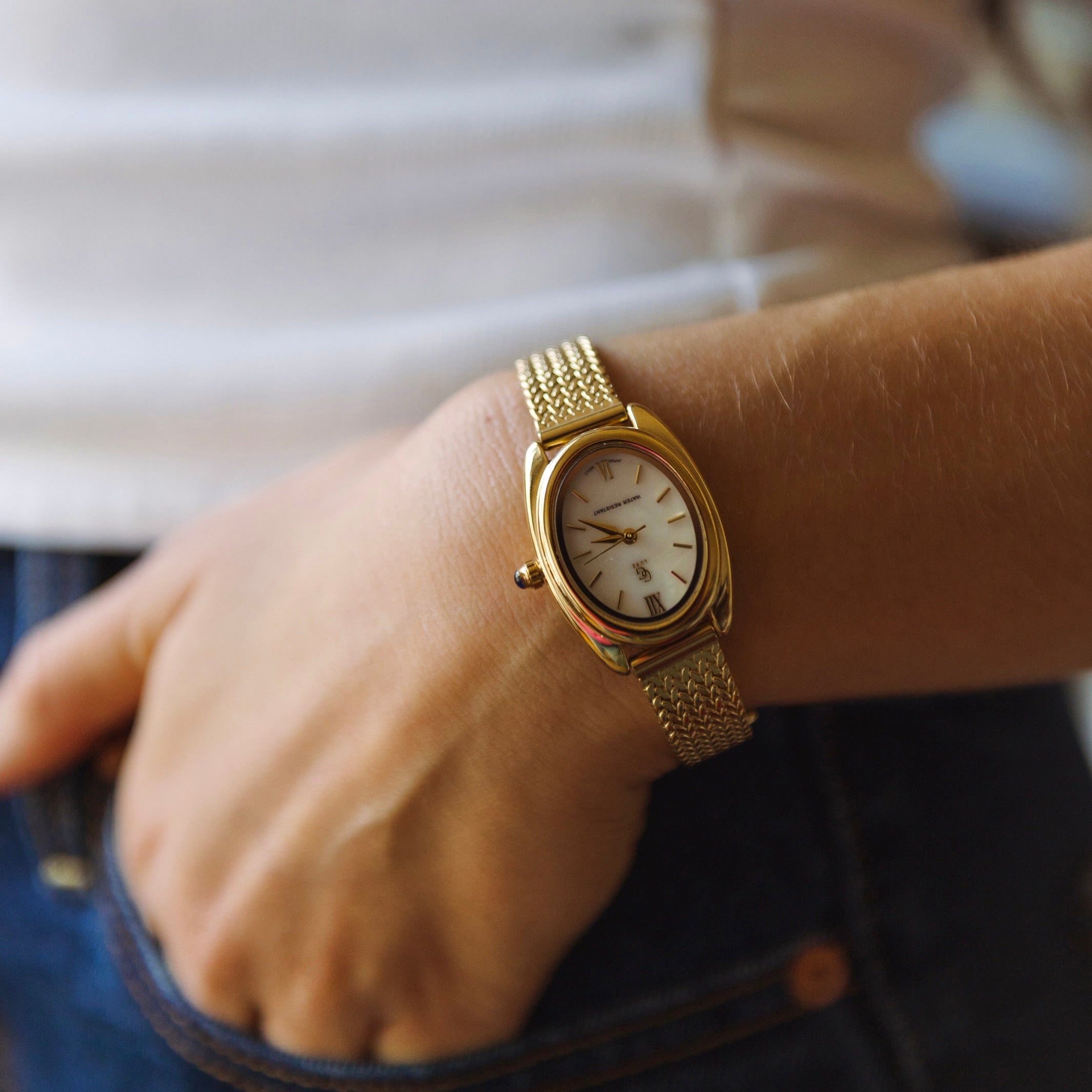 Montre Léontine | Dorée - Doré