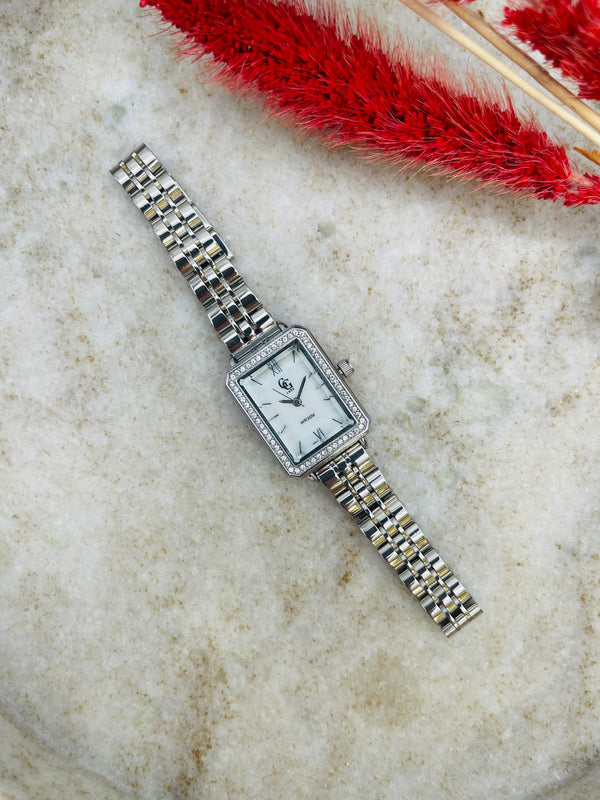 Selenia Argent – Cadran Blanc, Bracelet Acier