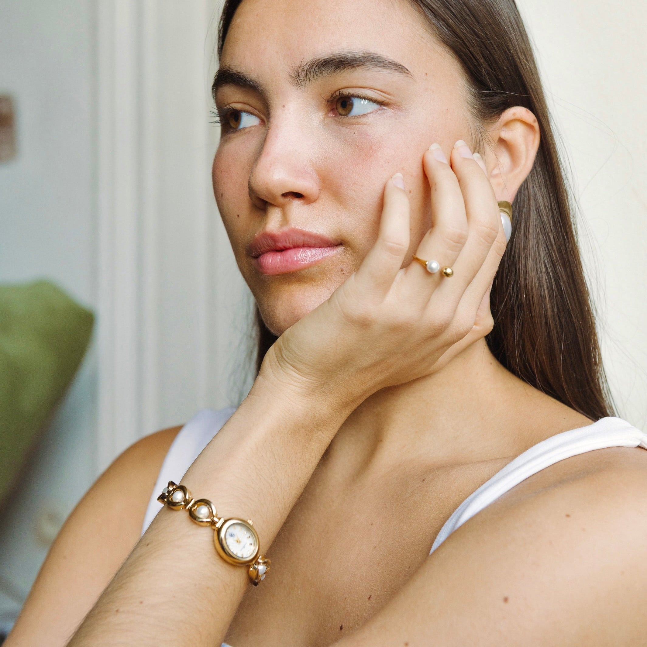 Montre Solange | Verte Aventurine