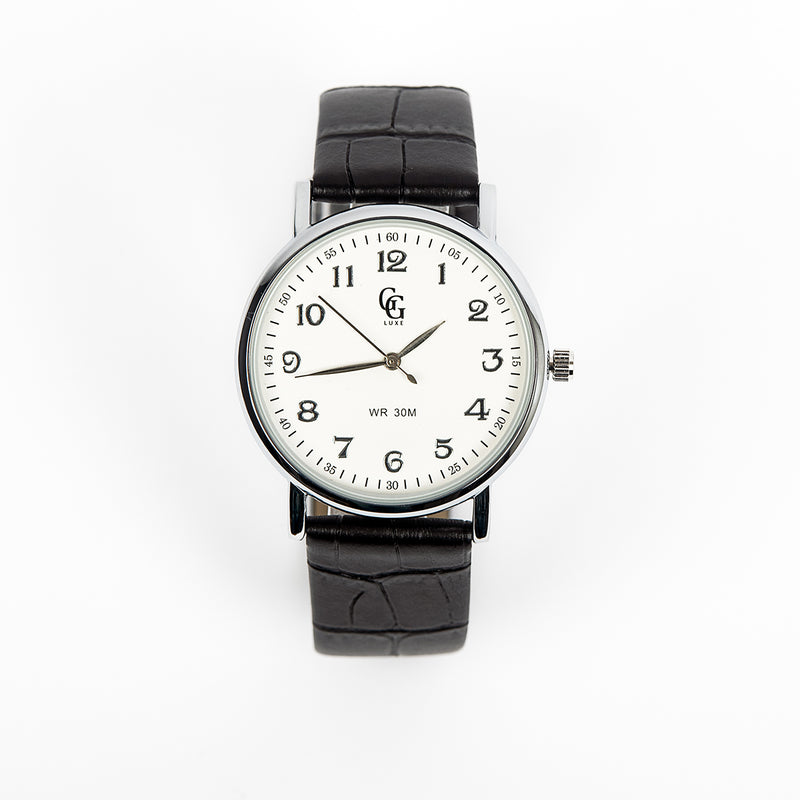 Montre Legendre Noir Blanc